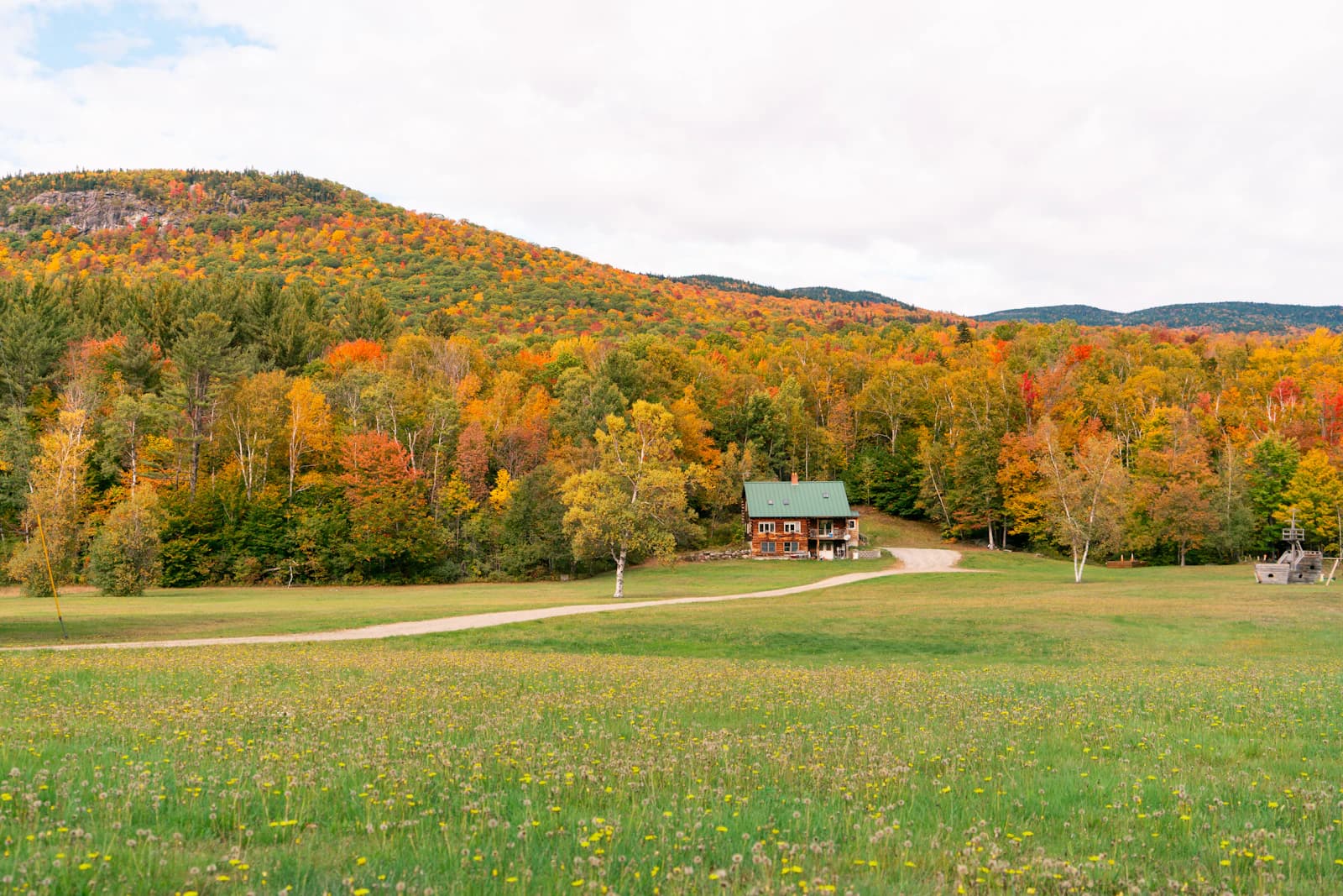 Autumn landscape in Vermont
